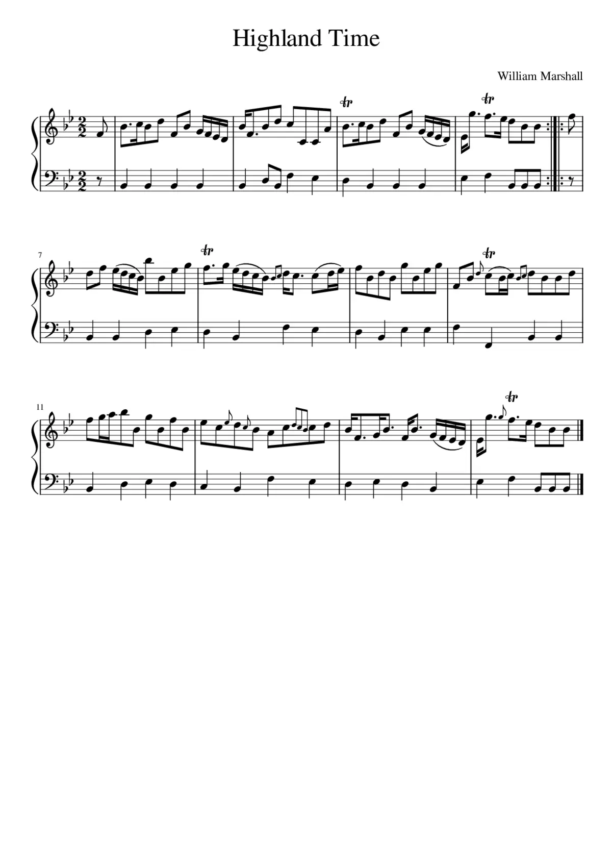 Highland Time - Page 1