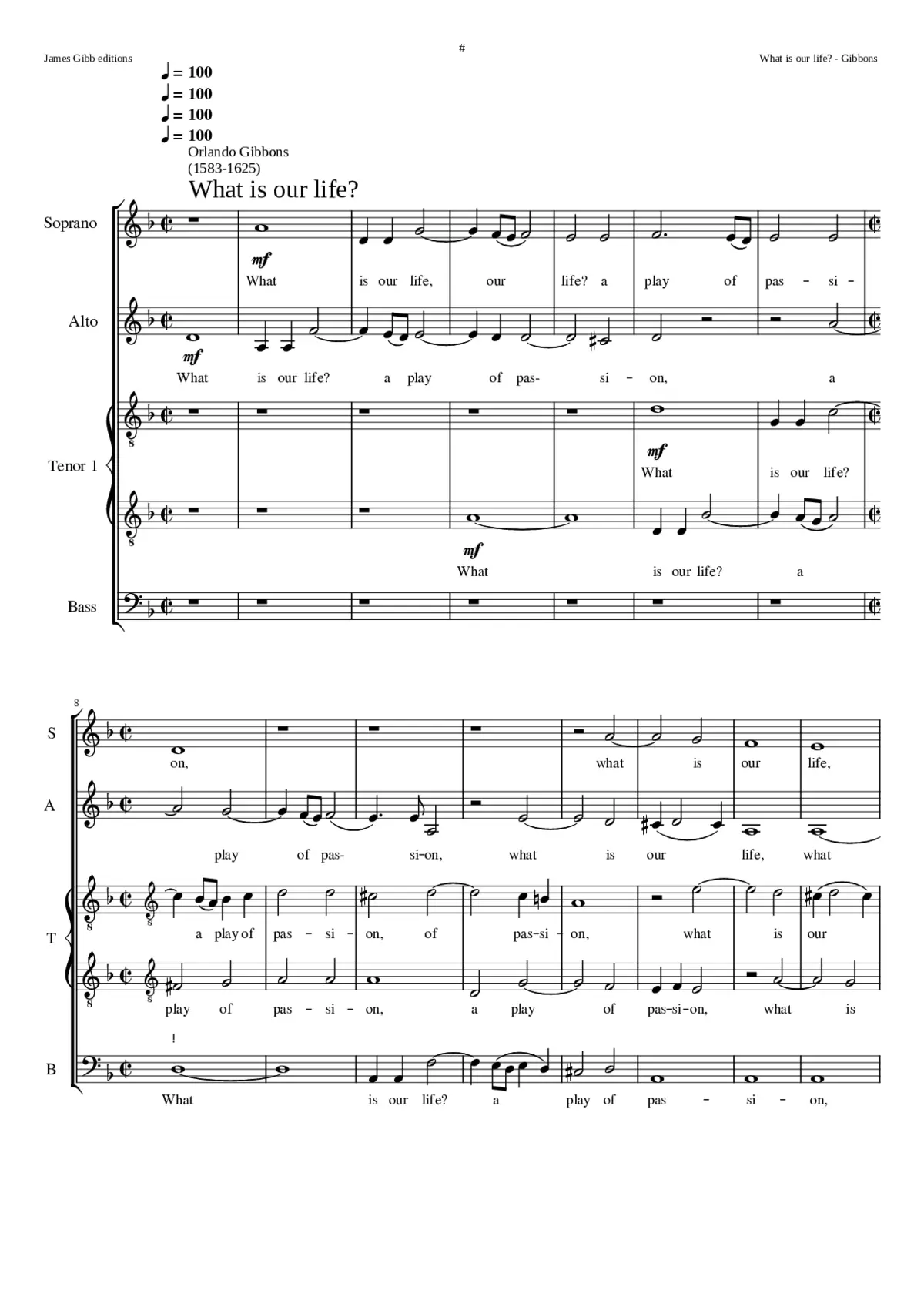 What is our life? - Page 1