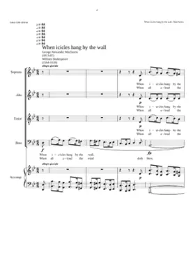 When icicles hang by the wall