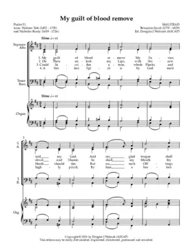 My guilt of blood remove