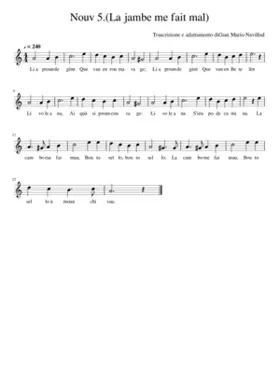 Nouv 5.(La jambe me fait mal)