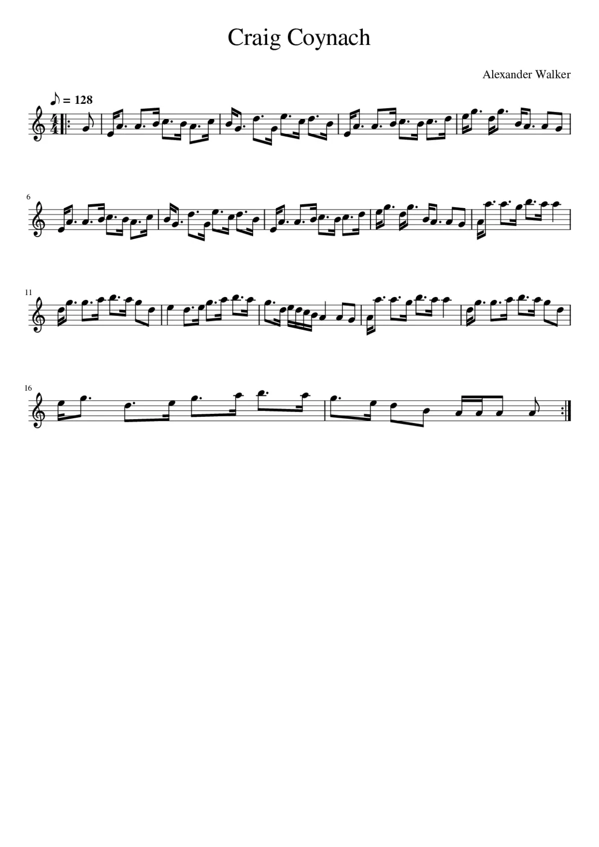 Craig Coynach - Page 1