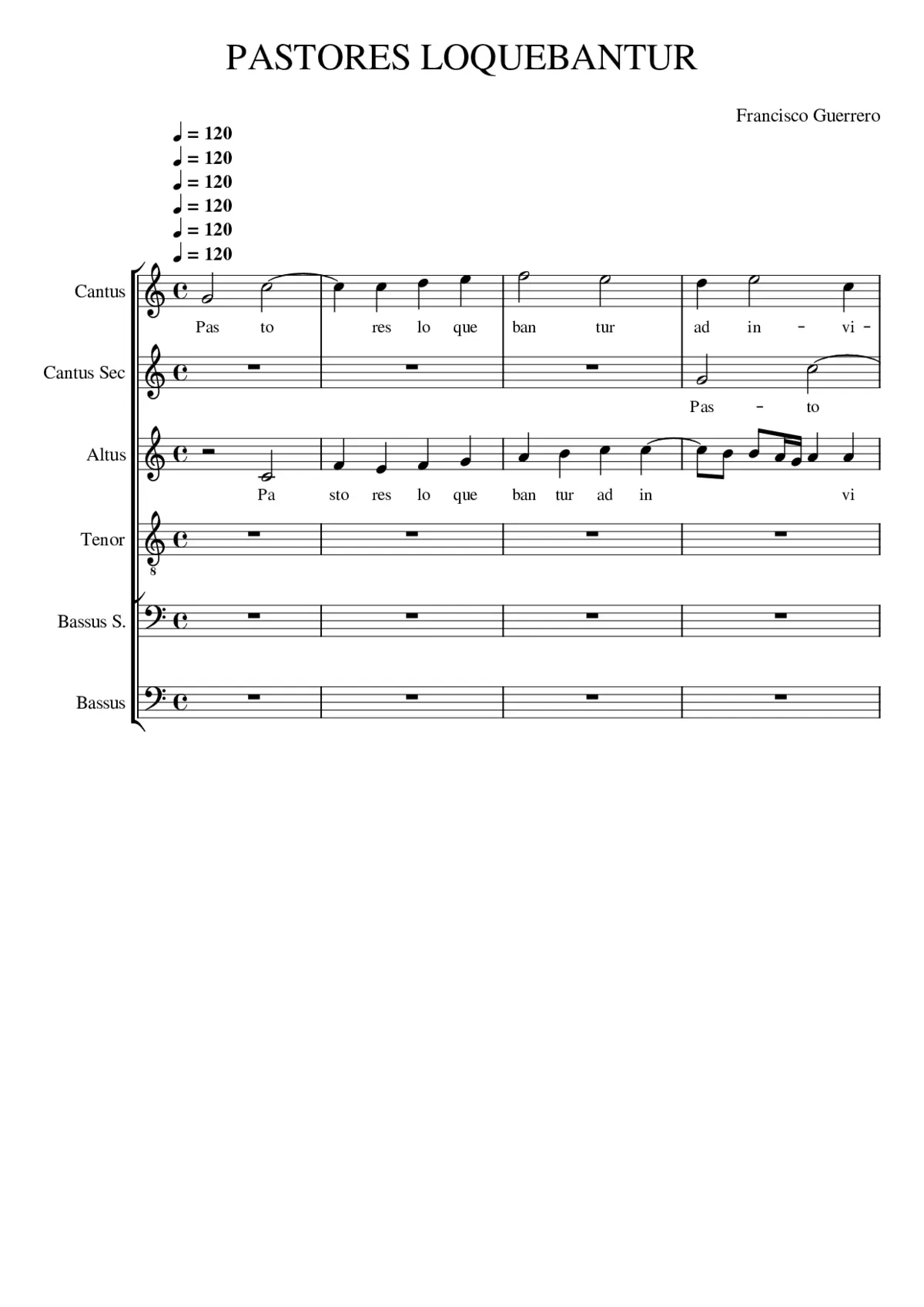 Pastores loquebantur - Page 1