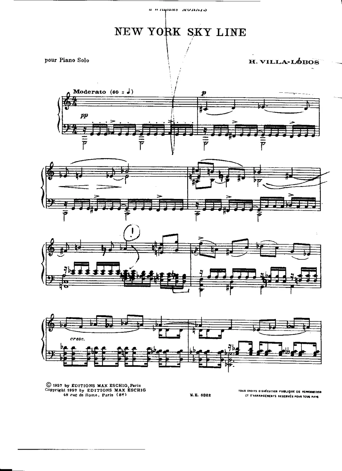 New York Skyline Melody - Page 1