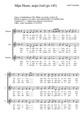 Mijn Heere, mijn God