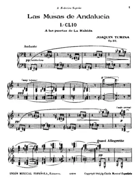 Las musas de Andalucía