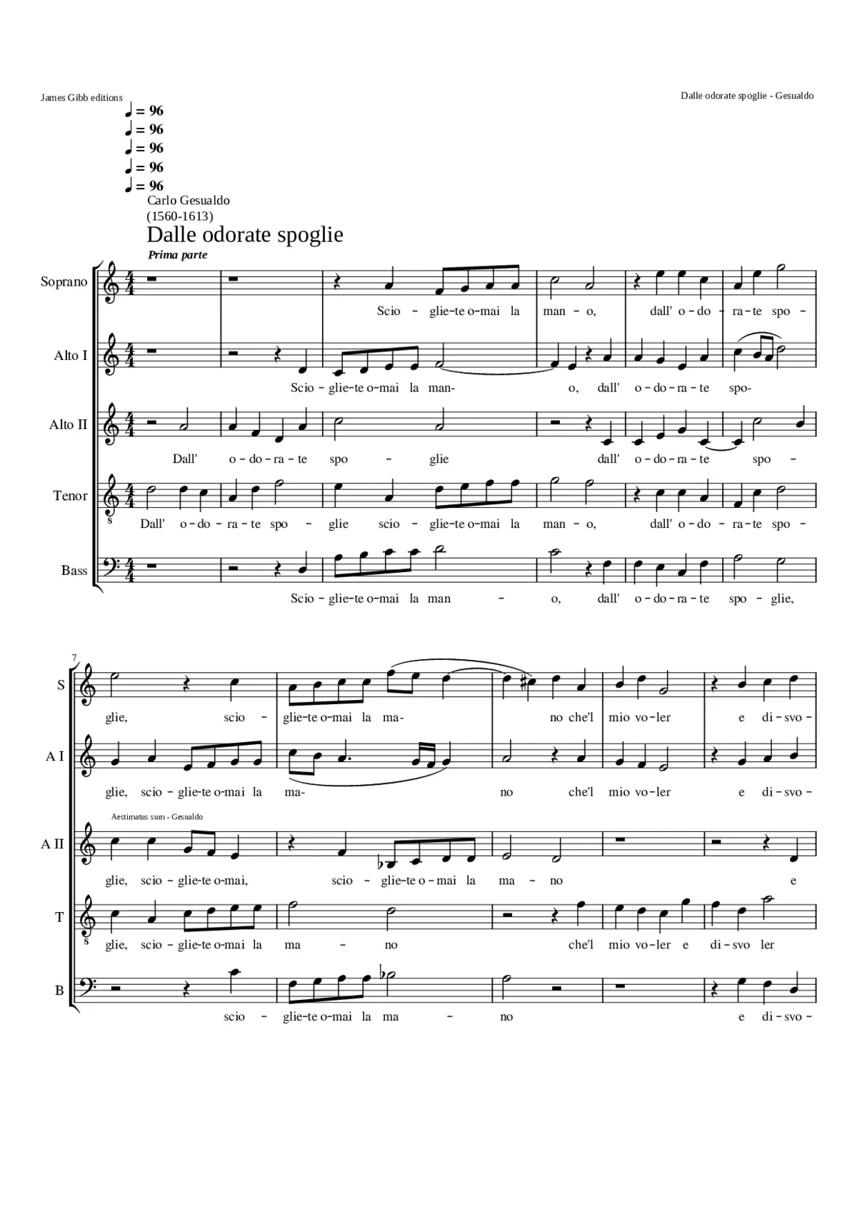 Dalle odorate spoglie - Page 1