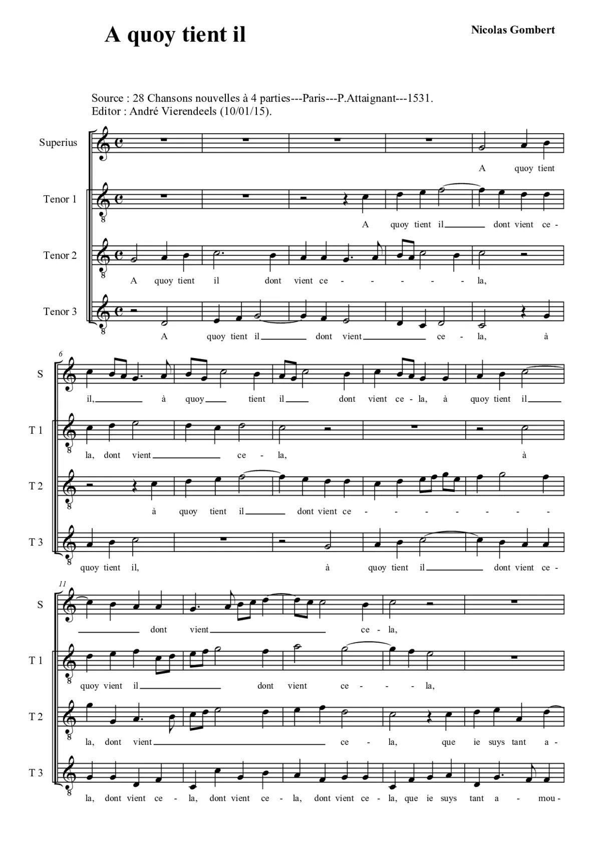 A quoy tient il - Page 1