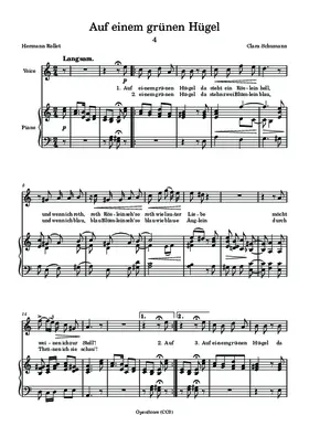 Auf einem grünen Hügel