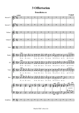 3 Offertorien