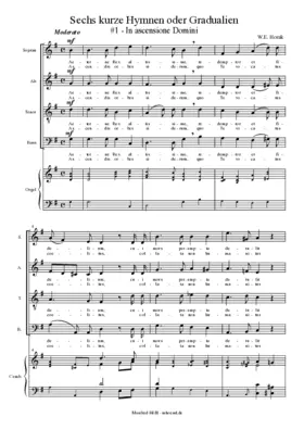 Sechs kurze Hymnen oder Gradualien