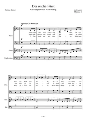 Preisend mit viel schönen Reden