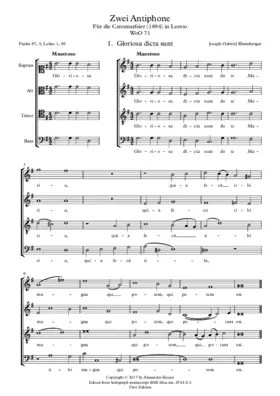 2 Antiphone, WoO 71
