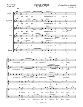 Eternal Father, Op. 135, No. 2