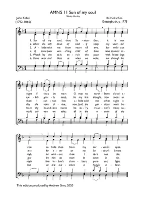 Sun of my soul, thou Saviour dear