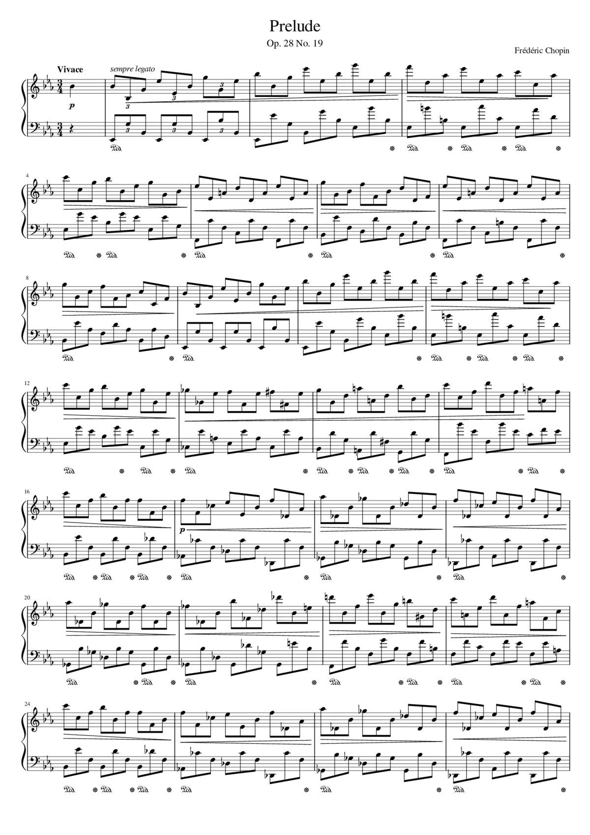Preludes Op.28 - Page 1