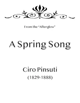 A Spring song