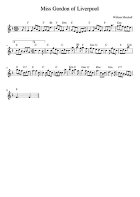 Miss Gordon of Liverpool