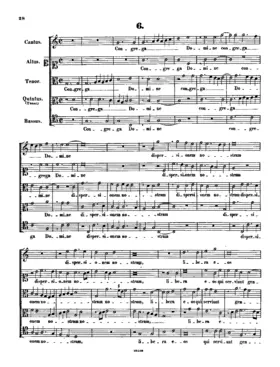 Congrega Domine dispersionem