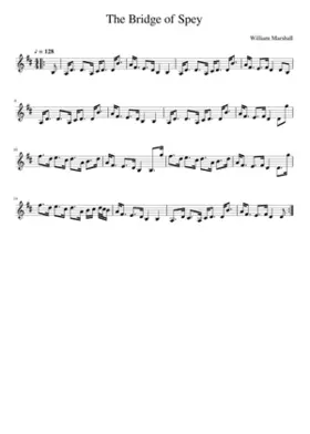 the Bridge of Spey a Strathspey