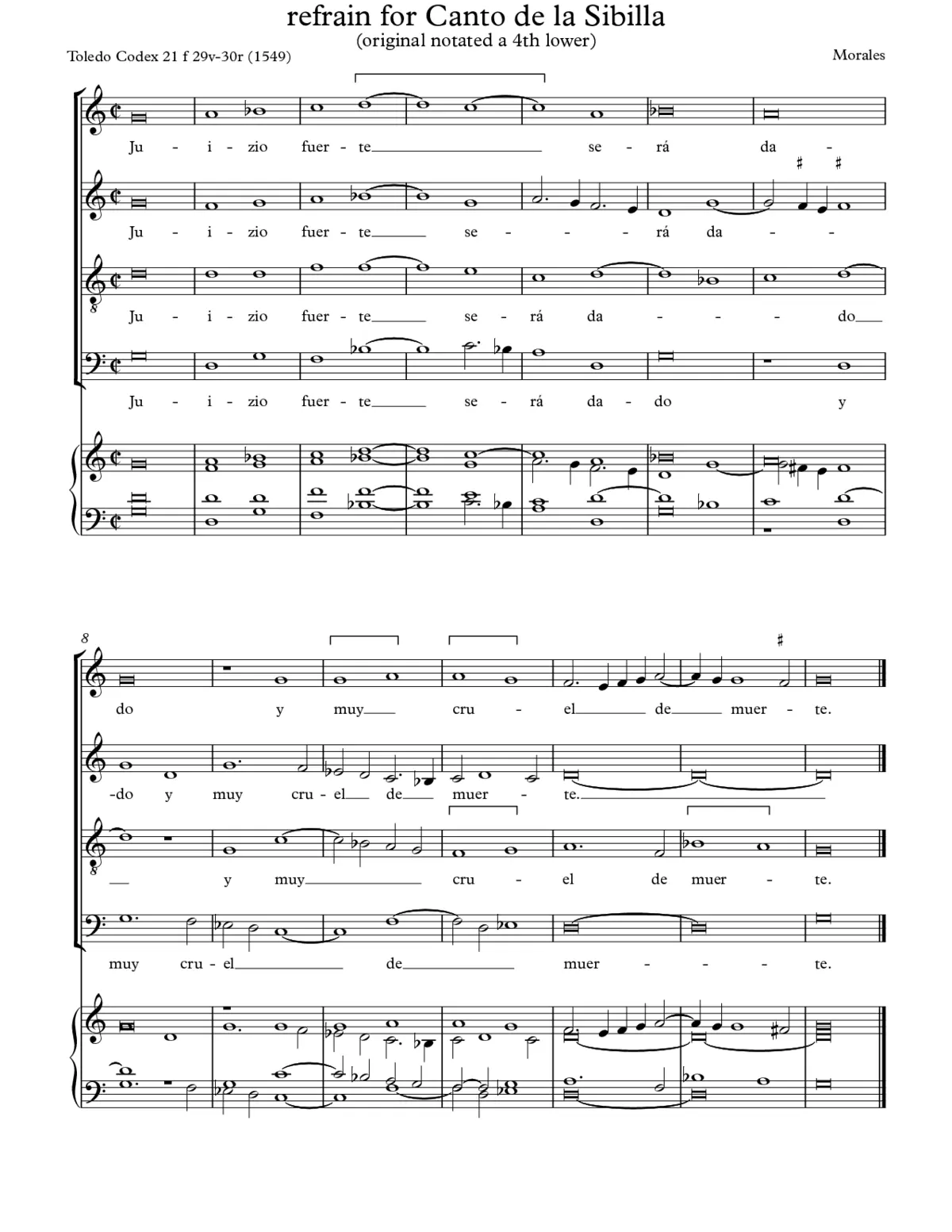 Canto de la sibila - Page 1
