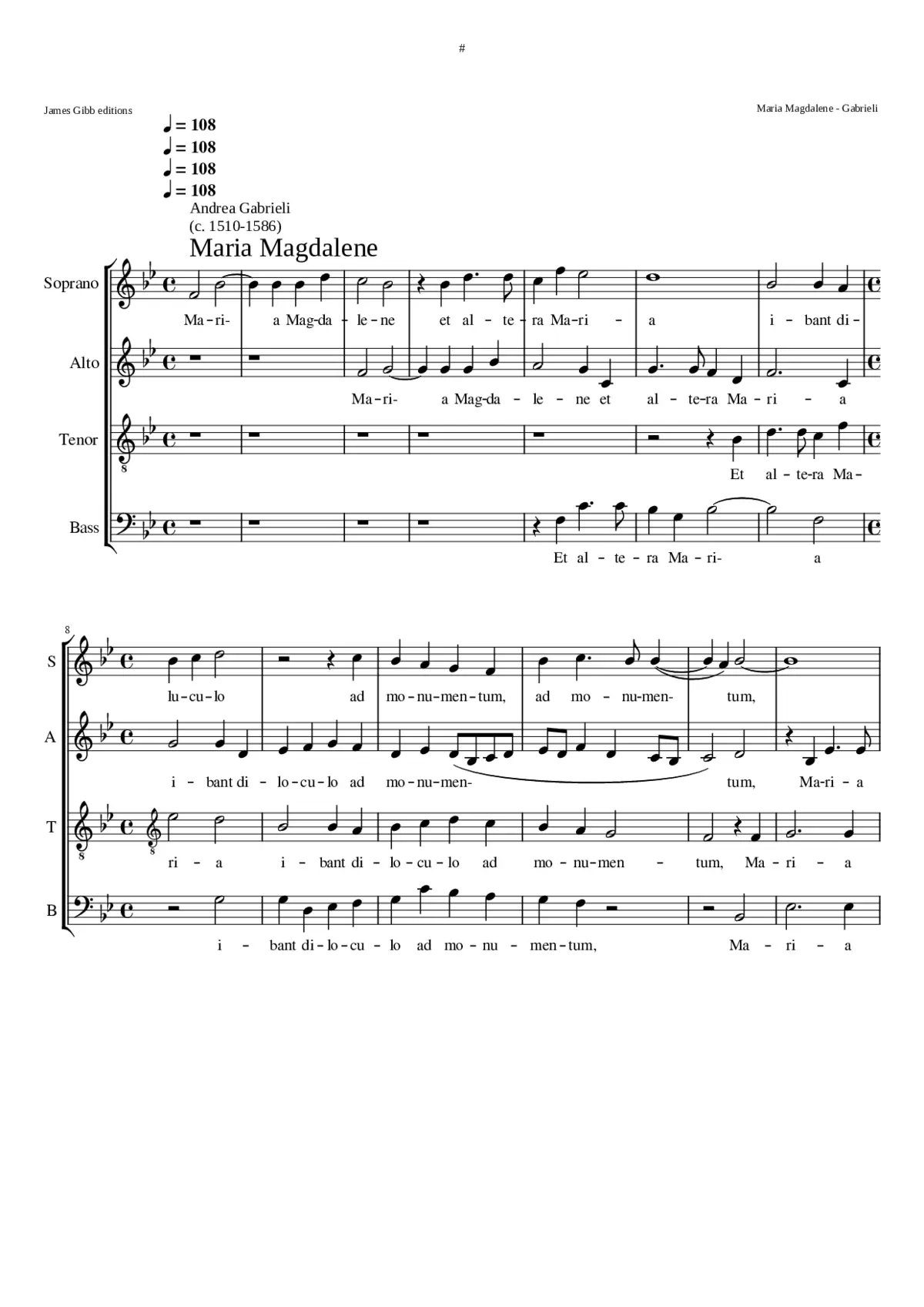 Maria Magdalene - Page 1