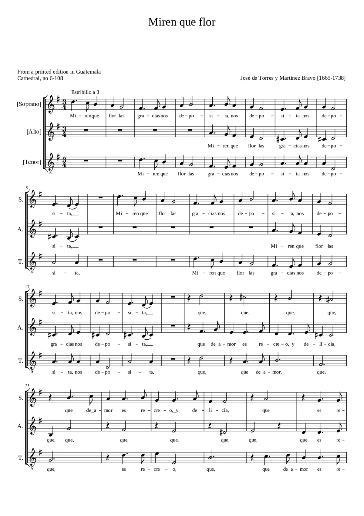 Miren que flor - Page 1