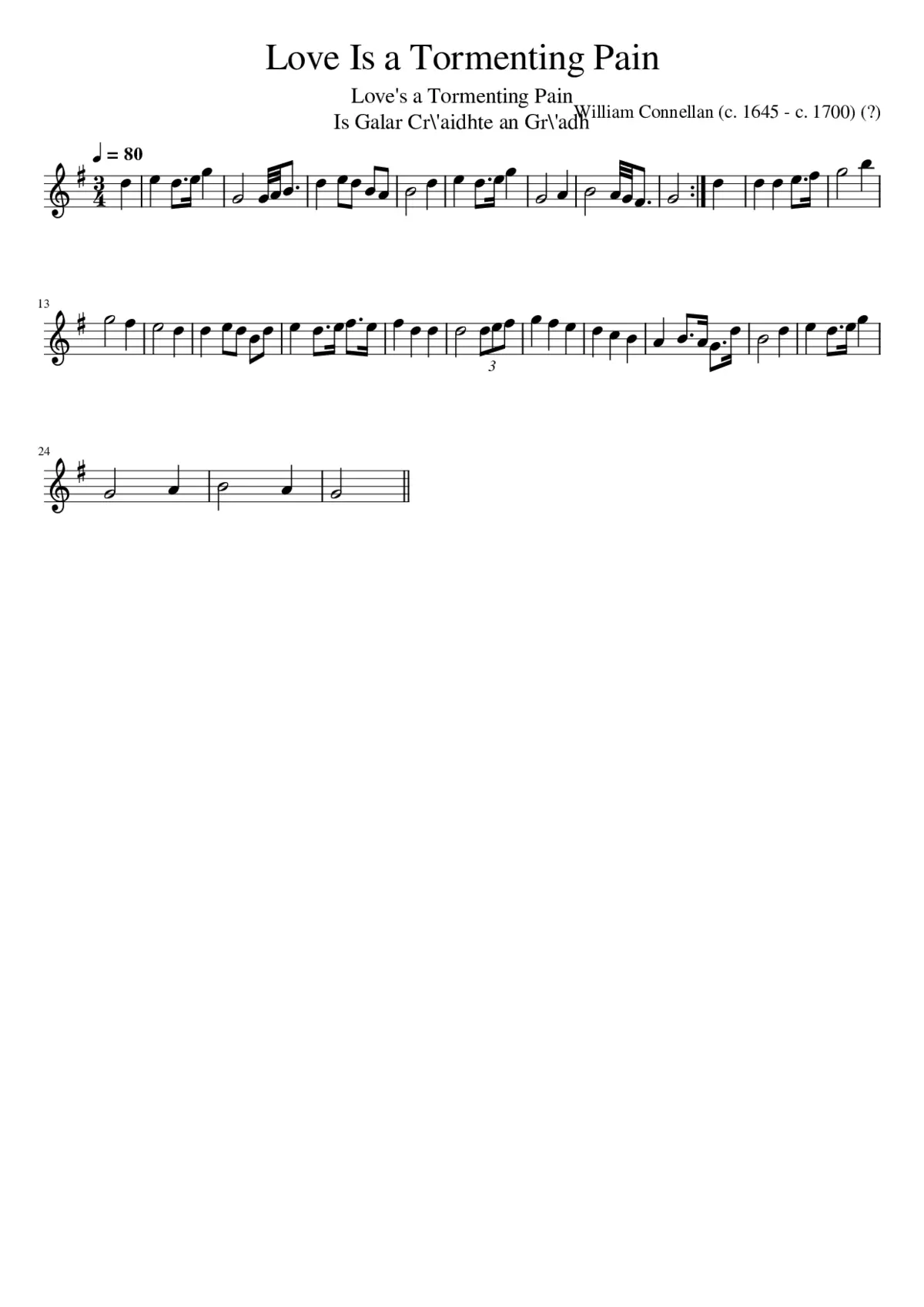 Love Is a Tormenting Pain - Page 1