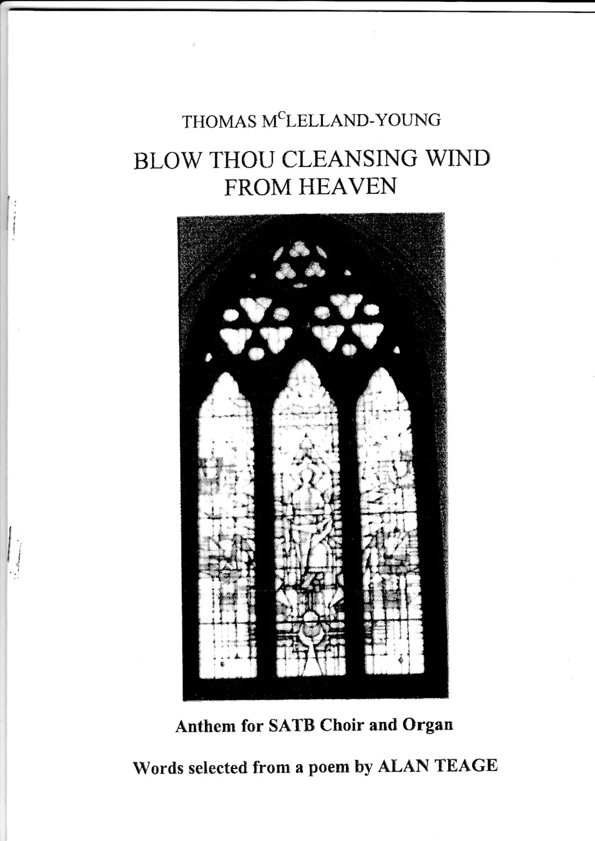 Blow thou cleansing wind - Page 1