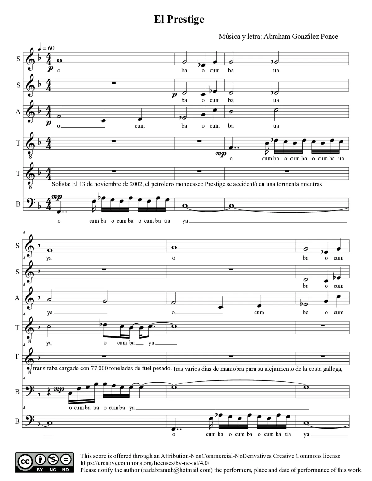 El Prestige - Page 1