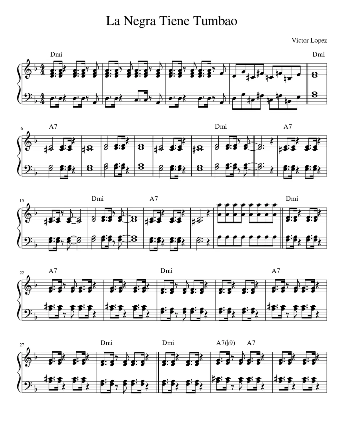 La negra tiene tumbao - Page 1