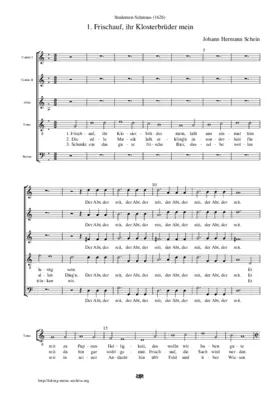 Frischauf, ihr Klosterbrüder mein
