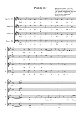 Psallite noe iudei credite