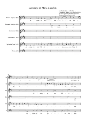 Assumpta est Maria in caelum