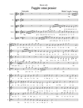 Fuggite omai pensier