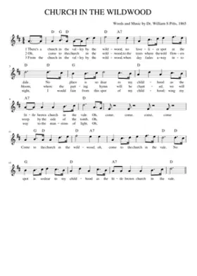 CHURCH IN THE WILDWOOD