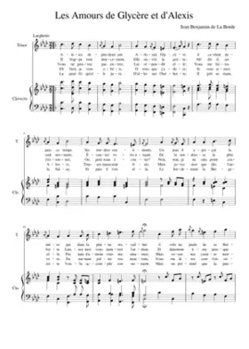 Les Amours de Glycère et d'Alexis