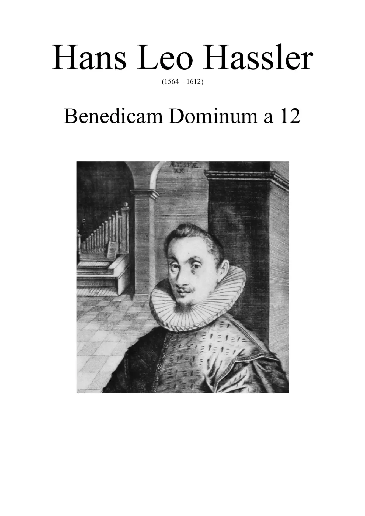 Benedicam Dominum - Page 1