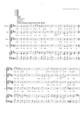 Christ being raised from the dead