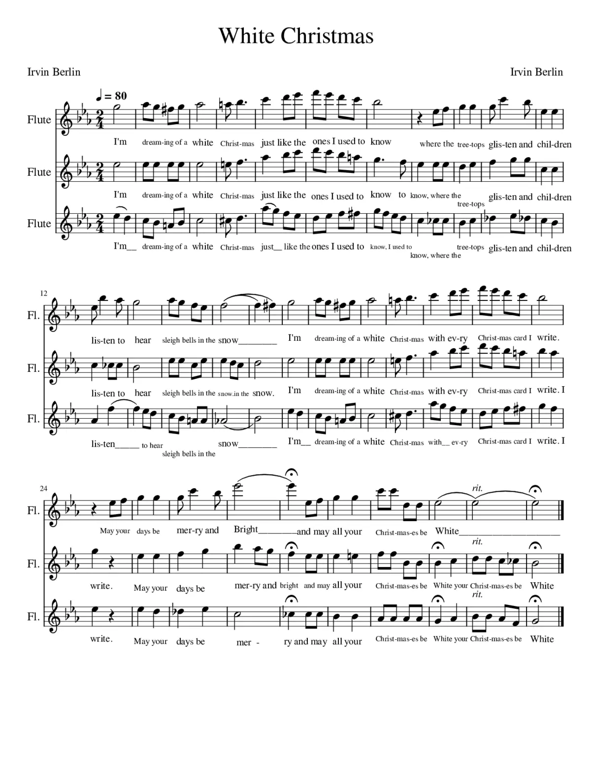 white christmas - Page 1