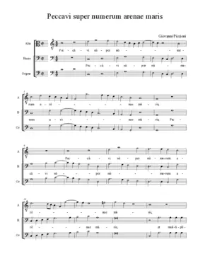 Peccavi super numerum arenae maris