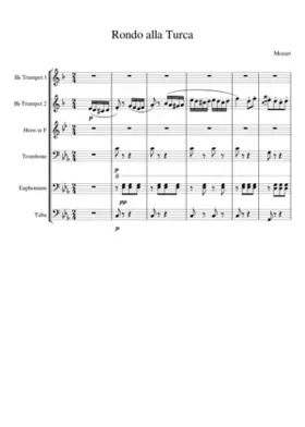 Piano Sonata No. 11 K. 331 (Turkish March)