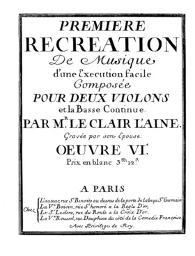 Premiere Recreation de Musique