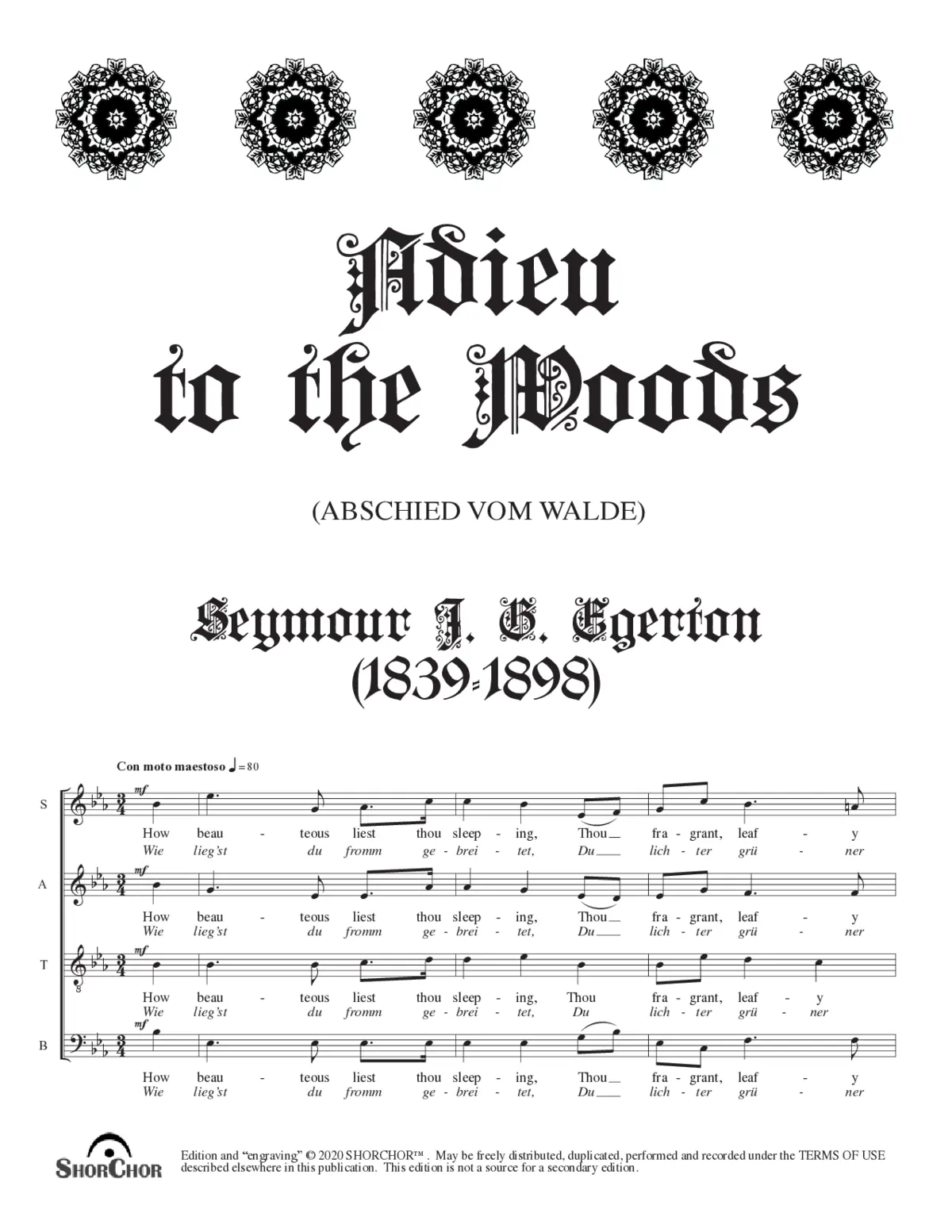 Adieu to the woods - Page 1