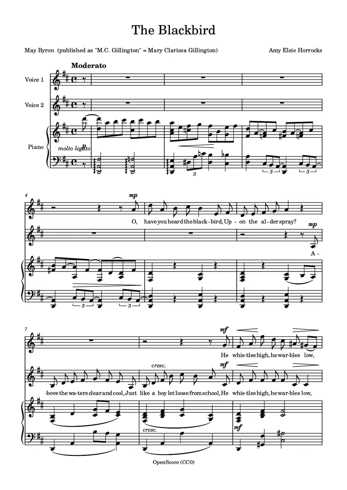 The Blackbird - Page 1