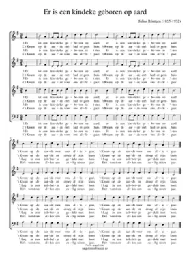 Er ist een kindeke geboren op aard