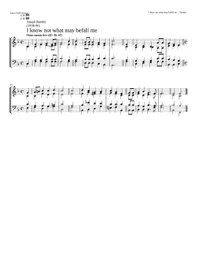 I know not what may befall me