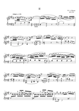 Piano Sonata No.18 in D major K.576