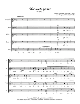 Veni sancte spiritus
