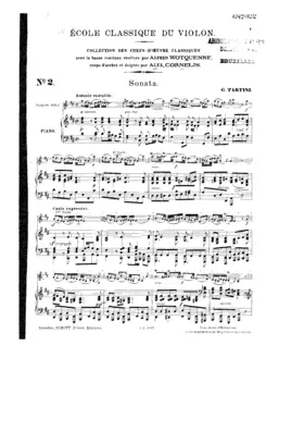Violin Sonata in D major